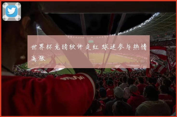 世界杯竞猜软件走红 球迷参与热情高涨