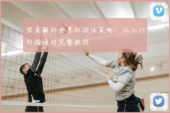 深度解析世界杯投注策略:从入门到精通的完整教程