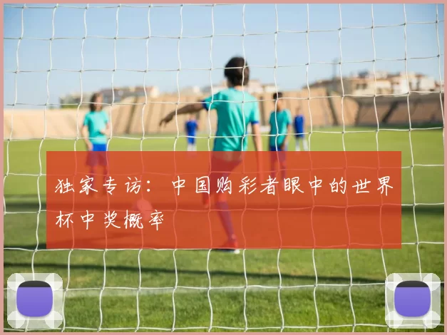 独家专访：中国购彩者眼中的世界杯中奖概率