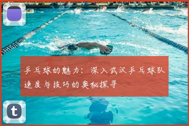 乒乓球的魅力:深入武汉乒乓球队速度与技巧的奥秘探寻