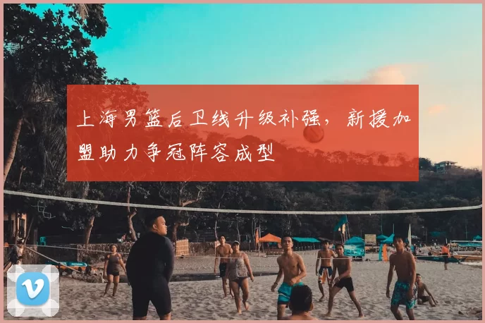 上海男篮后卫线升级补强，新援加盟助力争冠阵容成型