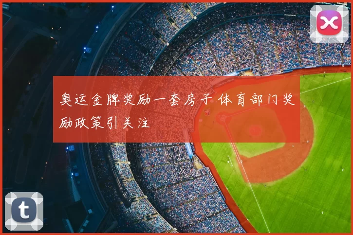 奥运金牌奖励一套房子 体育部门奖励政策引关注